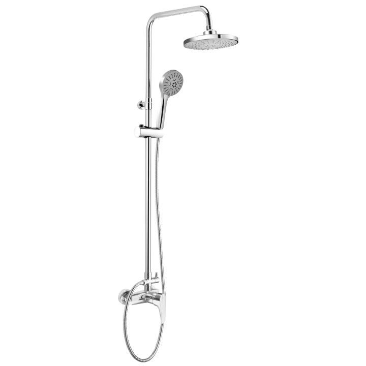 Deante Peonia Dusch-Set mit Kopfbrause Chrom- sanitbuy.pl