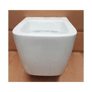 Becken Artceram A16 hängend, 36x52 cm+WC-Sitz mit Softclosing, weiß Abfluss poziomy- sanitbuy.pl