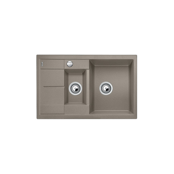 Zlewozmywak Zum einbau 78x50 cm Blanco METRA 6 S Compact, szampan- sanitbuy.pl