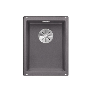 Zlew podblatowy Blanco Siligranit InFino 19x40cm ohne automatischen Stöpsel, antracyt- sanitbuy.pl