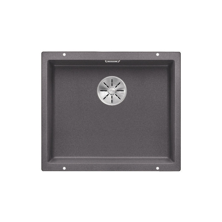 Zlewozmywak Blanco Subline 500-U Siligranit PuraDur 53x40cm ohne Stöpsel automatyczego, antracyt- sanitbuy.pl