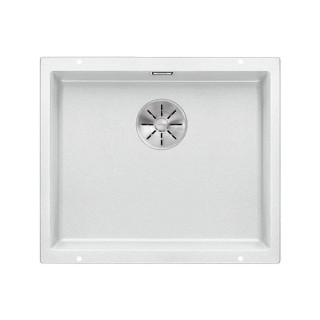 Zlewozmywak Blanco Subline 500-U Siligranit PuraDur 53x40cm ohne Stöpsel automatyczego, perłowoszary- sanitbuy.pl