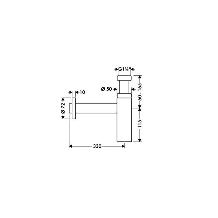 Syfon Hansgrohe Flowstar S 1 1/4- sanitbuy.pl