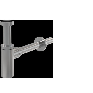 Alcaplast Półsyfon umywalkowy DN32 DESIGN, schwarz-matt