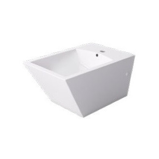 Bidet hängend Massi Decos Mini 36,5x48,5x30cm weiß 