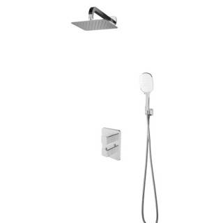 Dusch-set Unterputz thermostatisch punktowy Omnires Parma Chrom