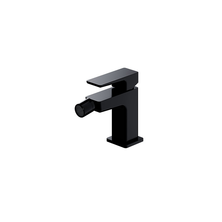 Bidetarmattur Omnires Parma schwarz matt