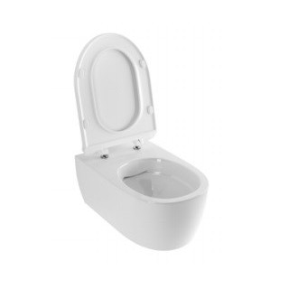 Doto Pure Rim 54, Becken wc hängend mit WC-Sitz mit Softclosing