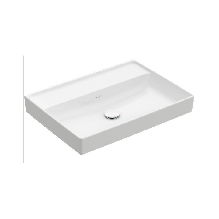 Waschtisch mit unterschrank doppelt Villeroy&Boch Collaro, 130x47cm, z Überlauf, weiß