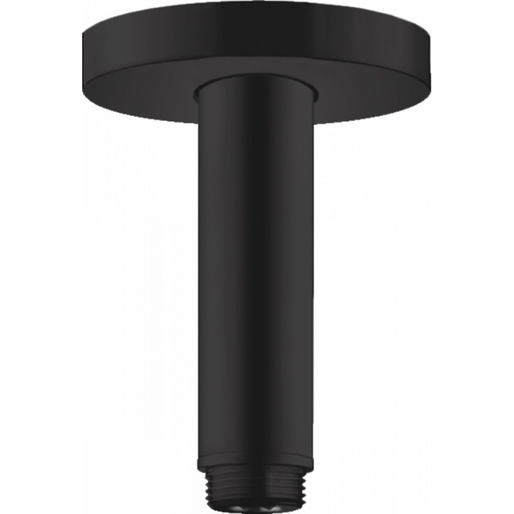 Deckenanschluss deszczownicy Hansgrohe, 10cm, schwarz matt