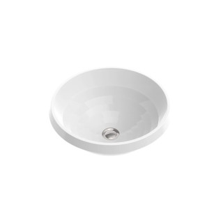 Einbauwaschtisch Marmorin Lena V 465x465x197 mm ohne Hahnloch i ohne Überlauf weiß