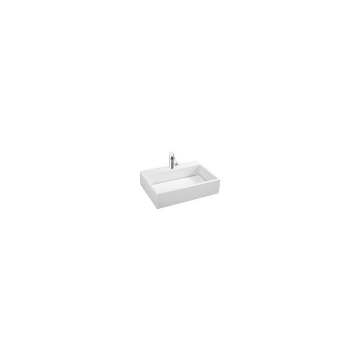 Waschtisch Marmorin Modico 600 mit Unterschrank/Aufsatz 600x430x145 mm