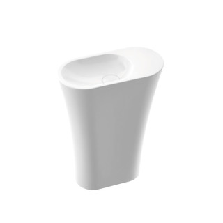 Waschtisch freistehend Marmorin Wega 600 L 60x30 cm
