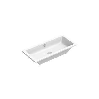 Einbauwaschtisch lub Unterbau- Catalano Zero, 80x37cm, weiß