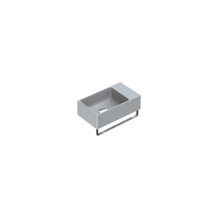 Wandwaschtisch lub Aufsatz Catalano Zero, 40x23cm, satin cement