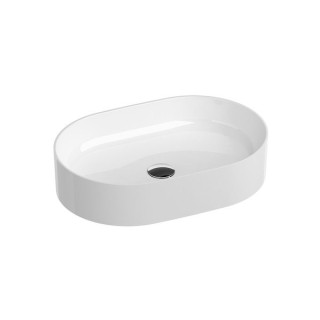 Aufsatzwaschtisch Ravak Ceramic Slim O, 55x37cm, weiß