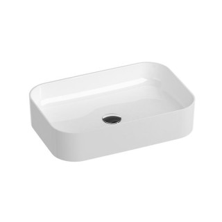 Aufsatzwaschtisch Ravak Ceramic Slim O, 55x37cm, weiß