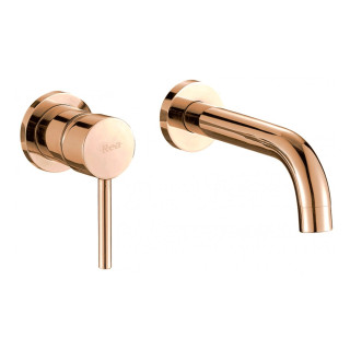 Unterputzarmatur Rea Lungo, mit 2-Anschlüssen, rose gold