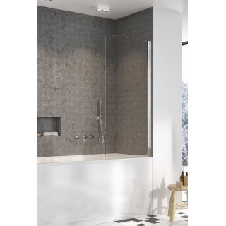 Parawan nawannowy Radaway Essenza New Black PND II 140, prawy, Glas transparent, 140x150cm, schwarz profil