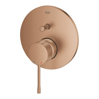 Wannenbatterie Unterputz Grohe Essence, Einhebel-, automatyczny Umschalter, brushed warm sunset
