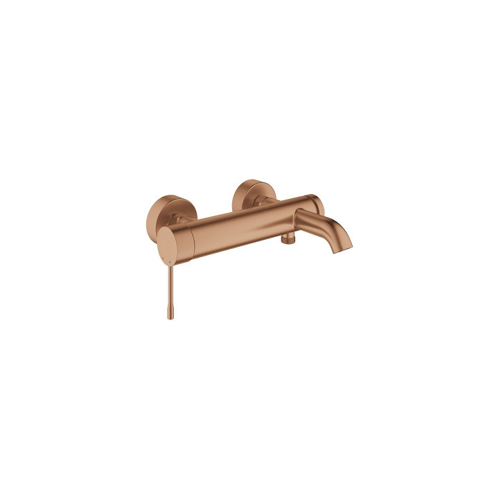 Wannenbatterie Grohe Essence Einhebel-, zur Wandmontage, szer. 298 mm - brushed warm sunset