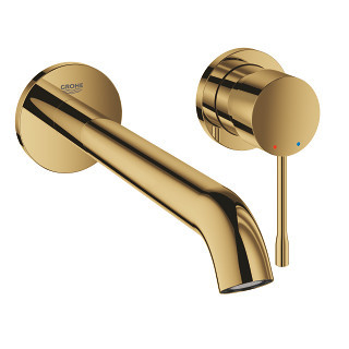 Grohe Essence mit 2-Anschlüssen Waschtischarmatur Rozmiar L ZŁOTA- sanitbuy.pl