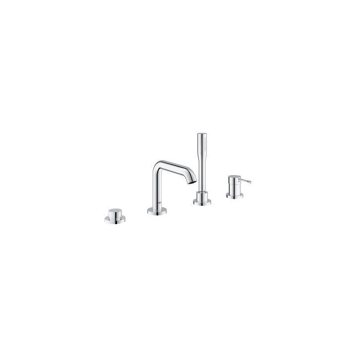 Bateria wannowa Grohe Essence stojąca, wys. 251 mm, chrom, 4-otworowa- sanitbuy.pl