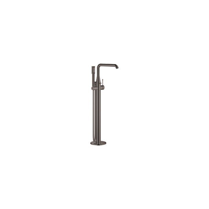 Wannenarmatur freistehend Grohe Essence, wys. 780-884 mm - hard graphite