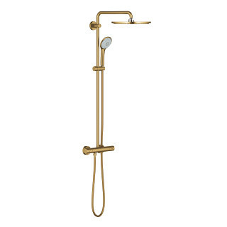 Duschsystem mit Thermostat zur Wandmontage GROHE Euphoria System 310 - brushed cool sunrise