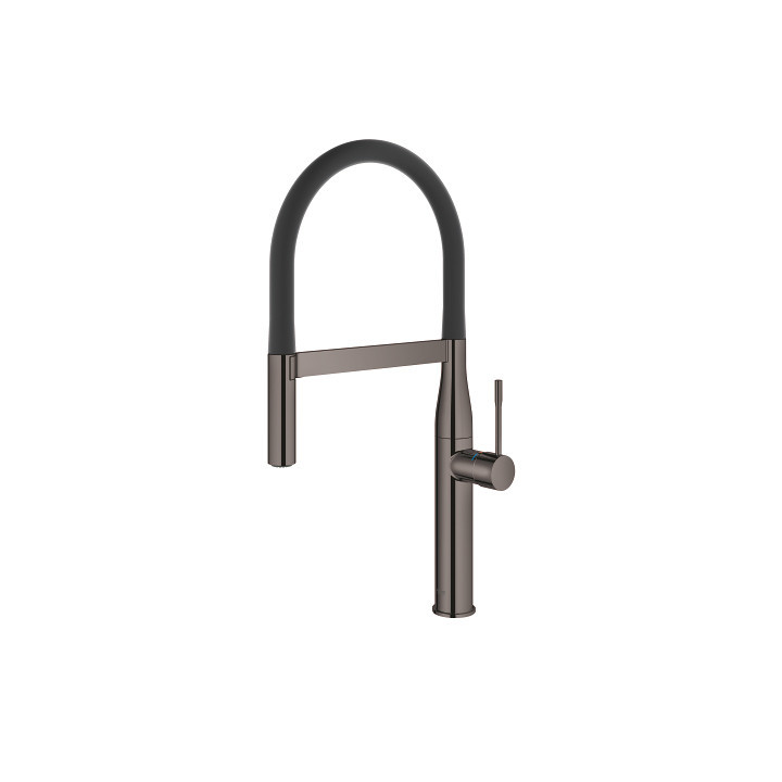 Einhebel- Küchenarmatur z drehbar wylewką Grohe Essence, DN 15 - hard graphite