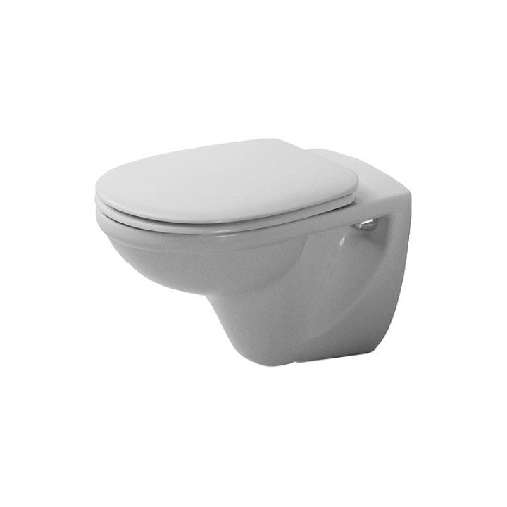Becken WC stehend Duravit Starck 3, 66x36cm, Abfluss poziomy, HygieneGlaze, weiß