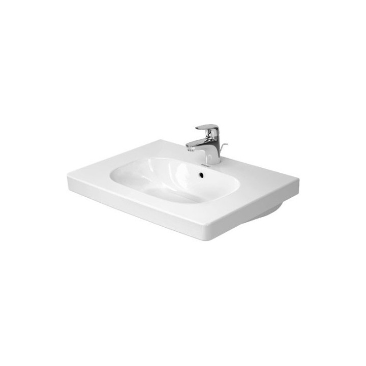 Waschtisch mit unterschrank Duravit D-Code, 105x48cm, jeden otwór pod baterię, weiß