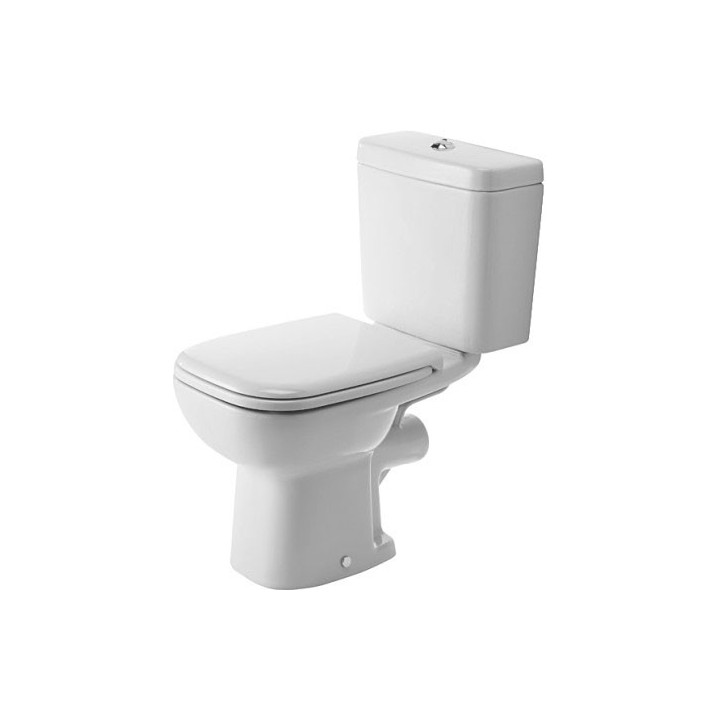 Becken stehend Duravit D-Code, 65x36cm, Abfluss pionowy, HygieneGlaze, weiß