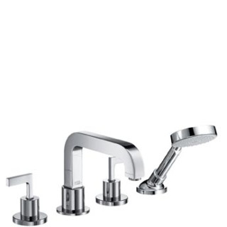 Bateria Axor Citterio wannowa 4-otworowa do montażu na brzegu wanny- sanitbuy.pl