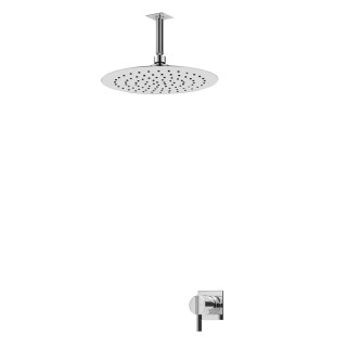 Dusch-set Bruma Breeze, Unterputz, Kopfbrause mit Arm ściennym 350mm, Chrom