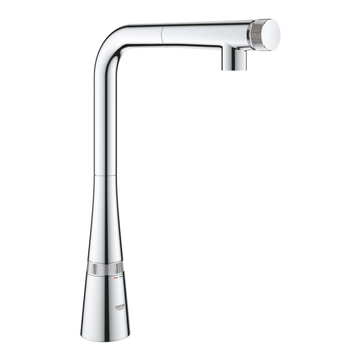 Spültischarmatur Grohe Minta SmartControl, herausziehbarer Auslauf, Chrom