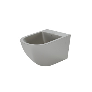 Bidet hängend Massi Decos, 55x36cm, otwór pod baterię, schwarz matt