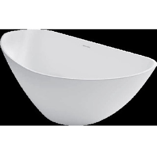 Badewanne freistehend Riho Granada 170x80 cm weiß 