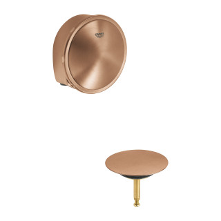 Set odpływowo-napełniający für Badewannen Grohe Talentofill, brushed warm sunset