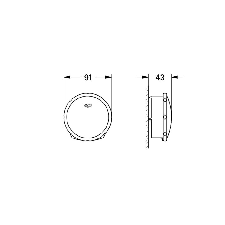 Set odpływowo-napełniający für Badewannen Grohe Talentofill, brushed warm sunset
