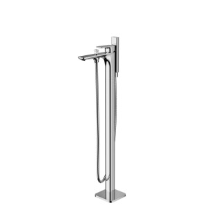 Wannenarmatur freistehend Excellent Keria, Höhe 90cm, Dusch-Set, Chrom