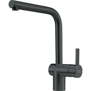 Küchenarmattur Franke Atlas Neo, Höhe 297mm, obrotowa Auslauf, schwarz matt