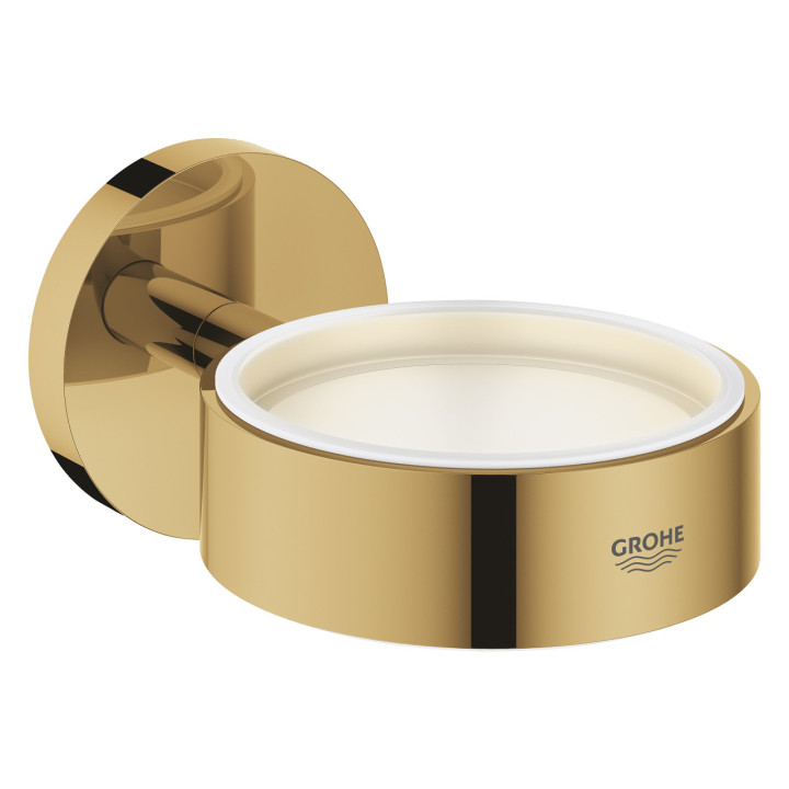 Halter Grohe Essentials, für die Seifenschale, szklankę, Seifenspender, cool sunrise