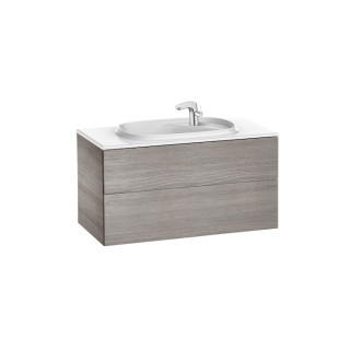 Set łazienkowy Roca Unik Beyond, 80x50cm, 2 szuflady, weiß Glanz