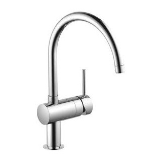 Bateria kuchenna Grohe Minta z obrotową wylewką z perlatorem- sanitbuy.pl