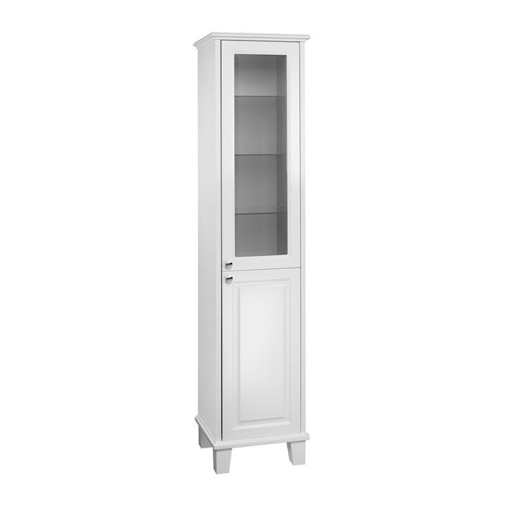 Set łazienkowy Roca Unik Carmen, 80x50cm, Schrank z umywalką, 2 szuflady, weiß satynowy