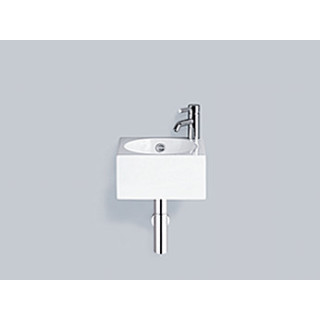 Wandwaschtisch Alape Scopio CO-Series, rund, 400mm, ohne Überlauf, WT.CO400, weiß