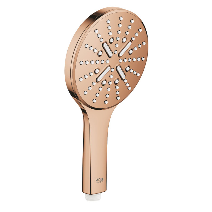 Handbrause Grohe Rainshower Smartactive 130, 3-strumieniowa, cool sunrise