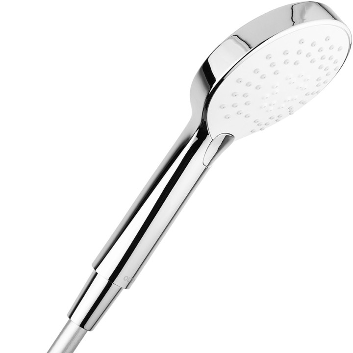 Handbrause Oltens Driva EasyClick, 3-Funktions, Chrom/weiß