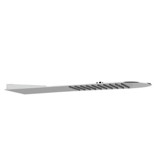 Kopfbrause Gessi Tondo 200, montaż do ściany, 3mm grubości, mirror steel